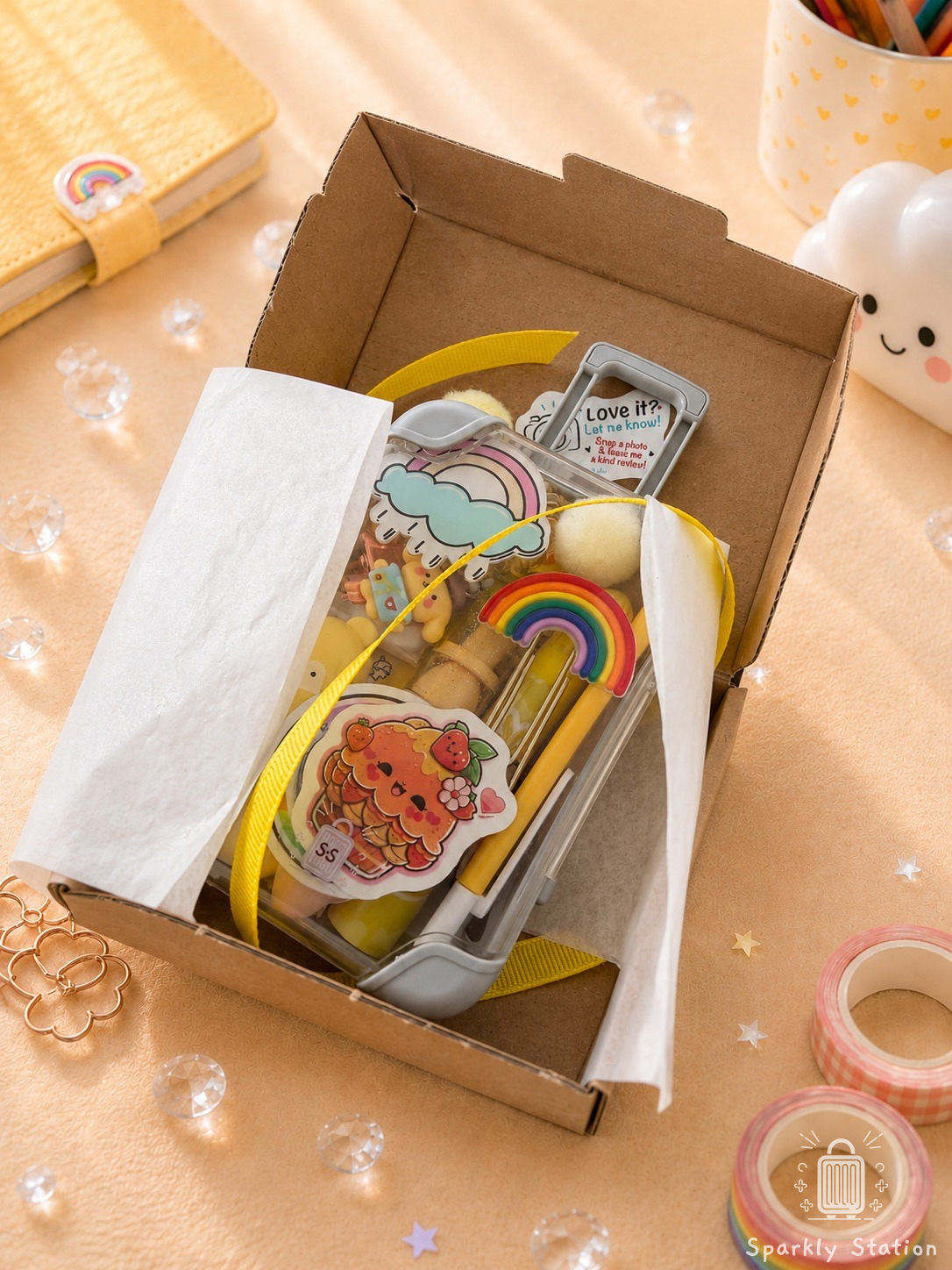 💛 Sunny Joy ☁️ Rainbow Glow
