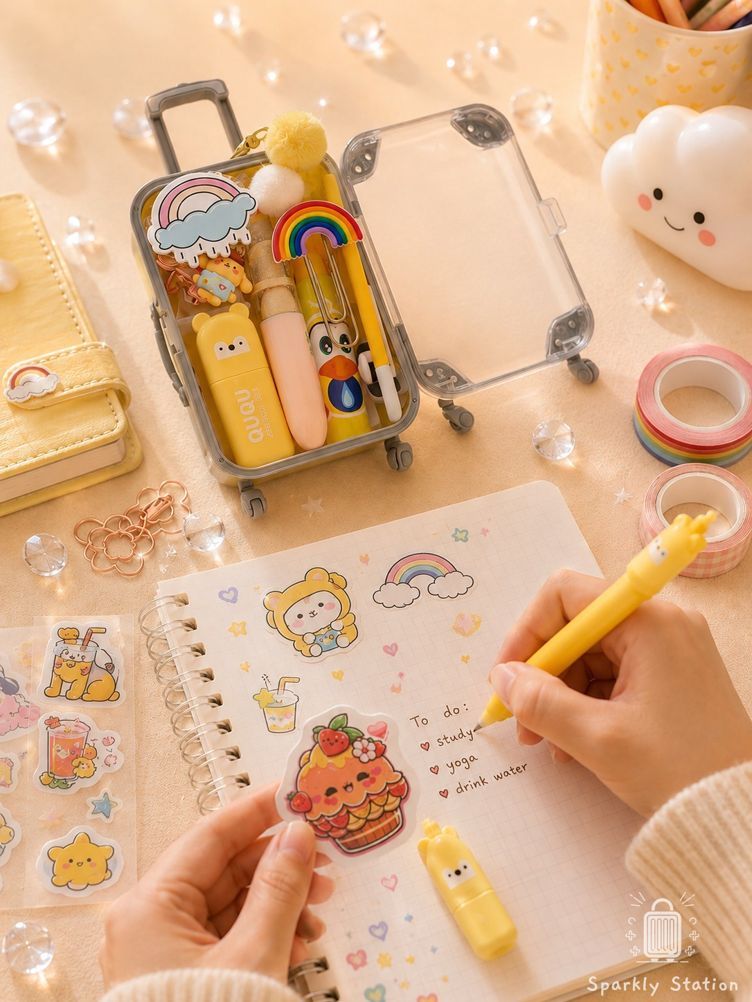 💛 Sunny Joy ☁️ Rainbow Glow